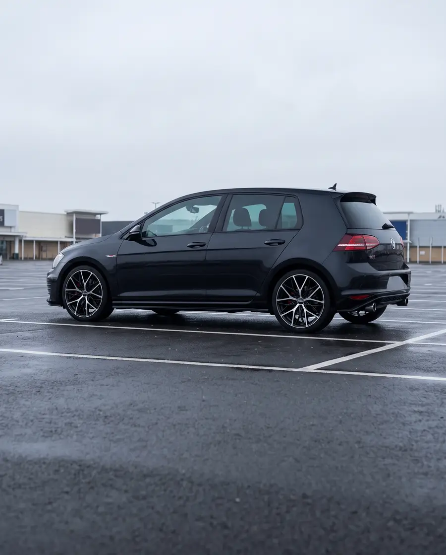 VW Golf GTI negro completo con AXYS COL