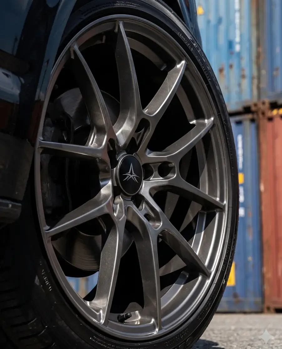 AXYS REA Gunmetal contra contenedores portuarios